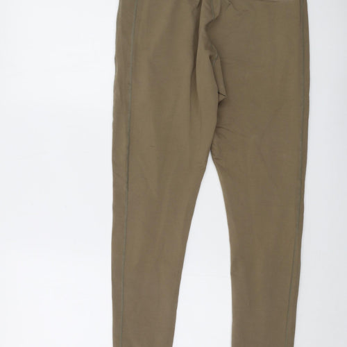 Vanquish Mens Brown Cotton Sweatpants Trousers Size L L29 in Regular Drawstring