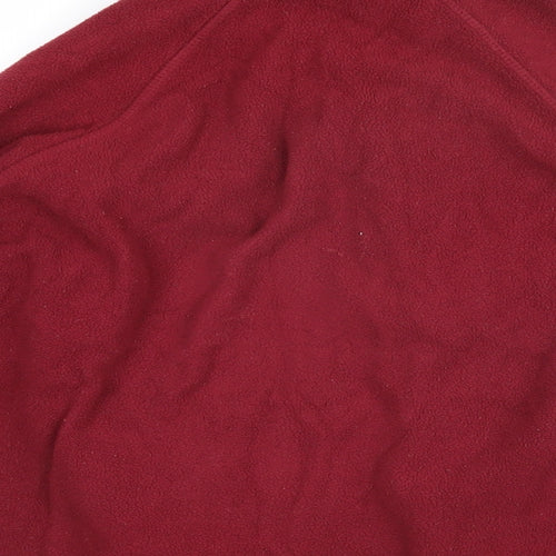 Marks and Spencer Womens Red Jacket Size 12 Zip