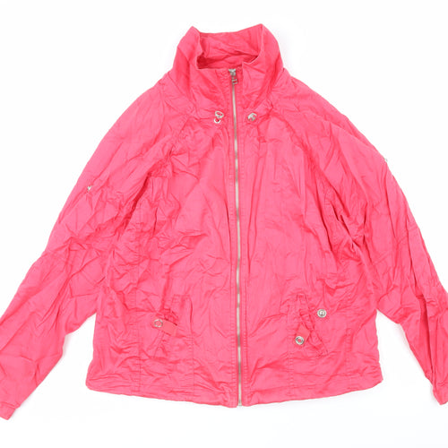 NEXT Womens Pink Jacket Size 8 Zip