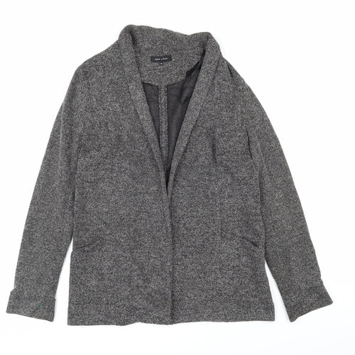 New Look Womens Grey Jacket Blazer Size 12