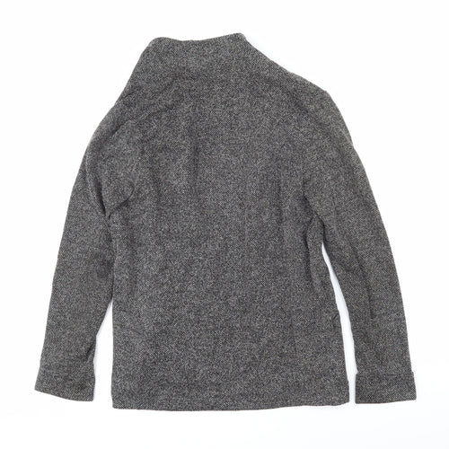 New Look Womens Grey Jacket Blazer Size 12