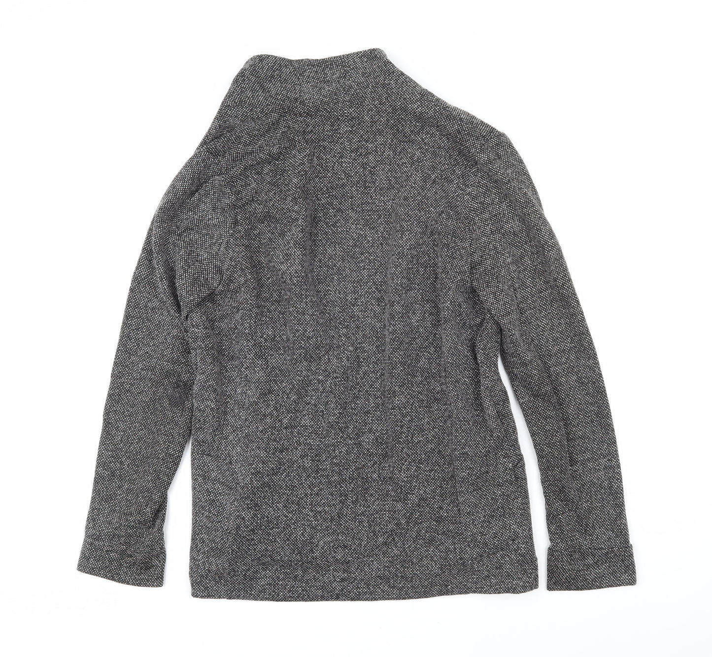 New Look Womens Grey Jacket Blazer Size 12