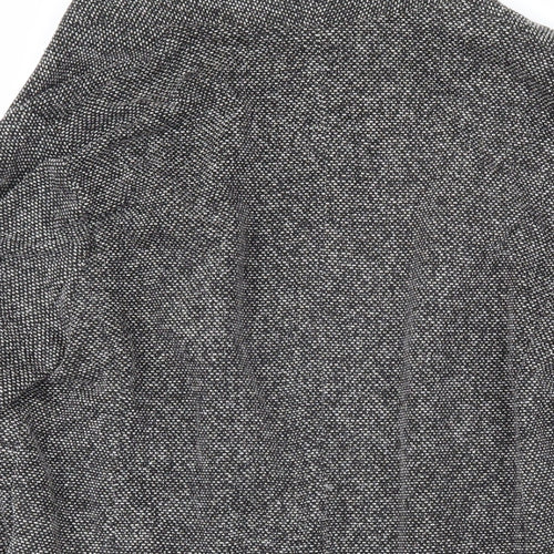 New Look Womens Grey Jacket Blazer Size 12