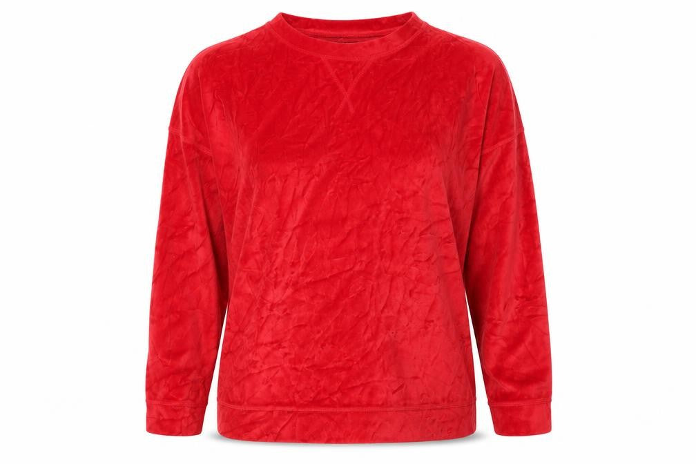 Next Womens Red Polyester Pullover Sweatshirt Size 20 Pullover