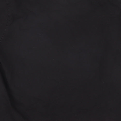 NEXT Girls Black 100% Cotton Basic T-Shirt Size 15 Years Round Neck Pullover - Skull