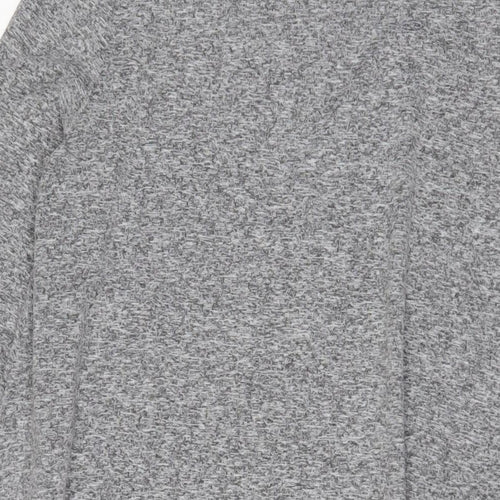 Glamorous Womens Grey Polyester A-Line Size S Crew Neck Pullover