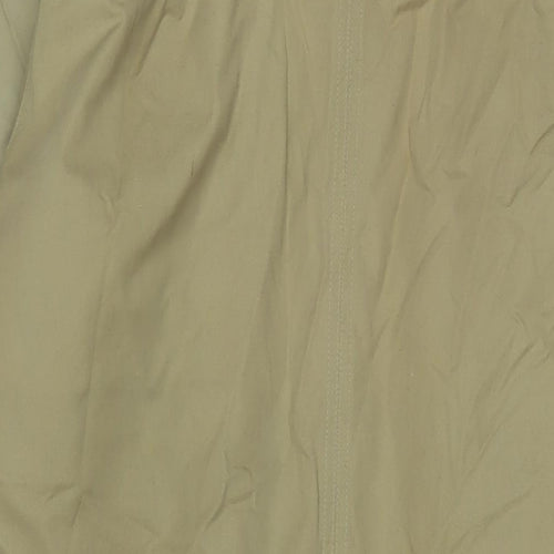 STONES Mens Beige Overcoat Coat Size XL Button - Pockets