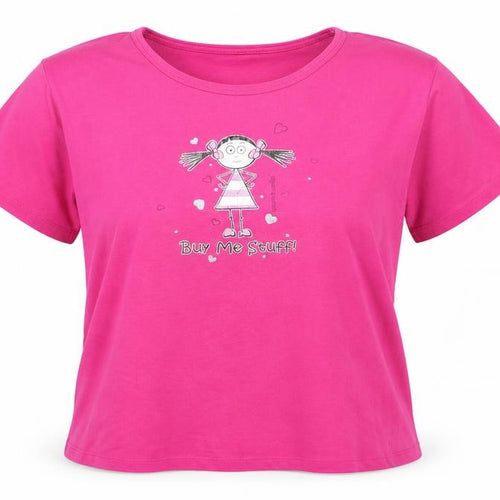 Samson & Delilah Womens Pink Cotton Basic T-Shirt Size 16 Round Neck - Buy Me Stuff!