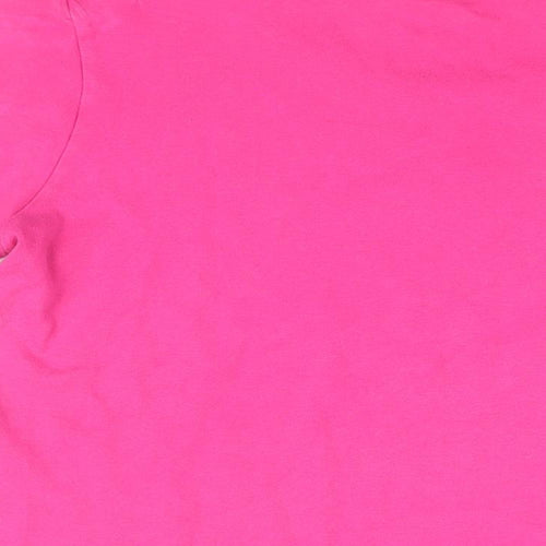 Samson & Delilah Womens Pink Cotton Basic T-Shirt Size 16 Round Neck - Buy Me Stuff!