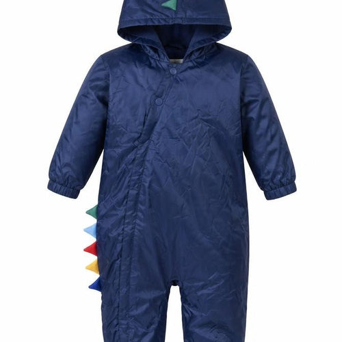 marks and Baby Blue Polyester Jumpsuit Outfit/Set Size 12-18 Months Zip