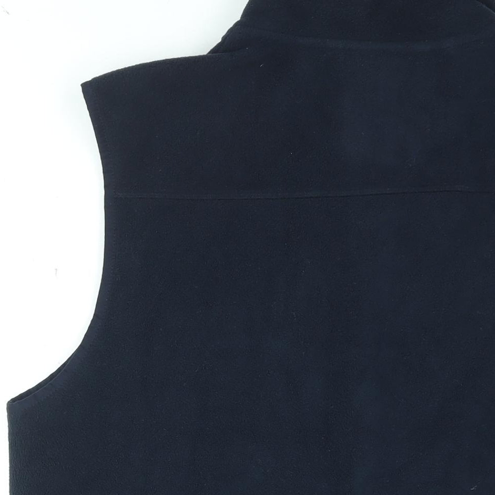 GOODMOVE Mens Blue Gilet Jacket Size L Zip