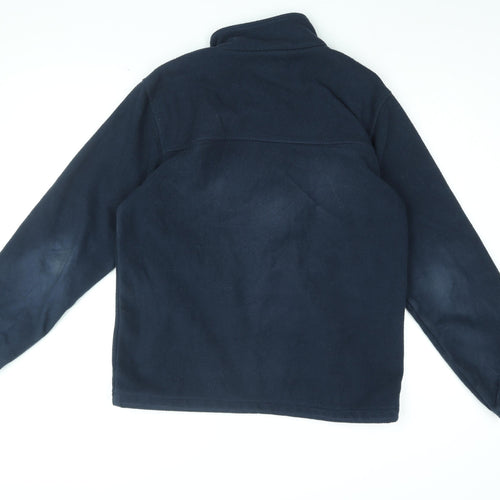 Arco Essentials Mens Blue Polyester Full Zip Sweatshirt Size M