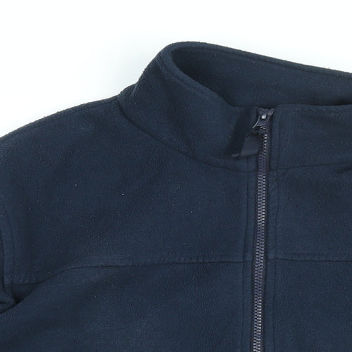 Arco Essentials Mens Blue Polyester Full Zip Sweatshirt Size M