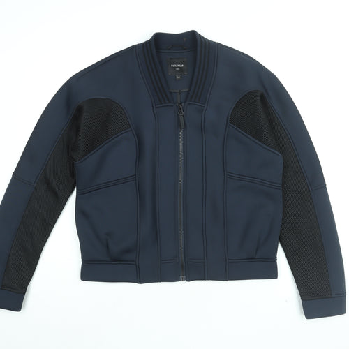 NEXT Womens Blue Jacket Size 14 Zip