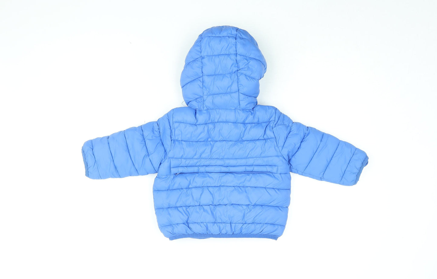 Mothercare Baby Blue Puffer Jacket Coat Size 18-24 Months Zip