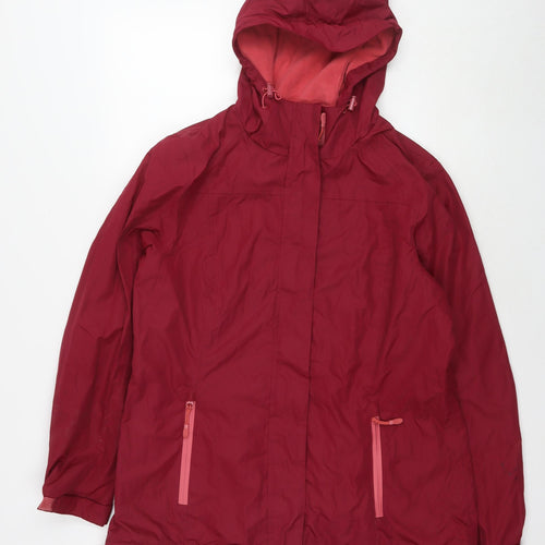 Ozark Trail Womens Red Jacket Size L Zip