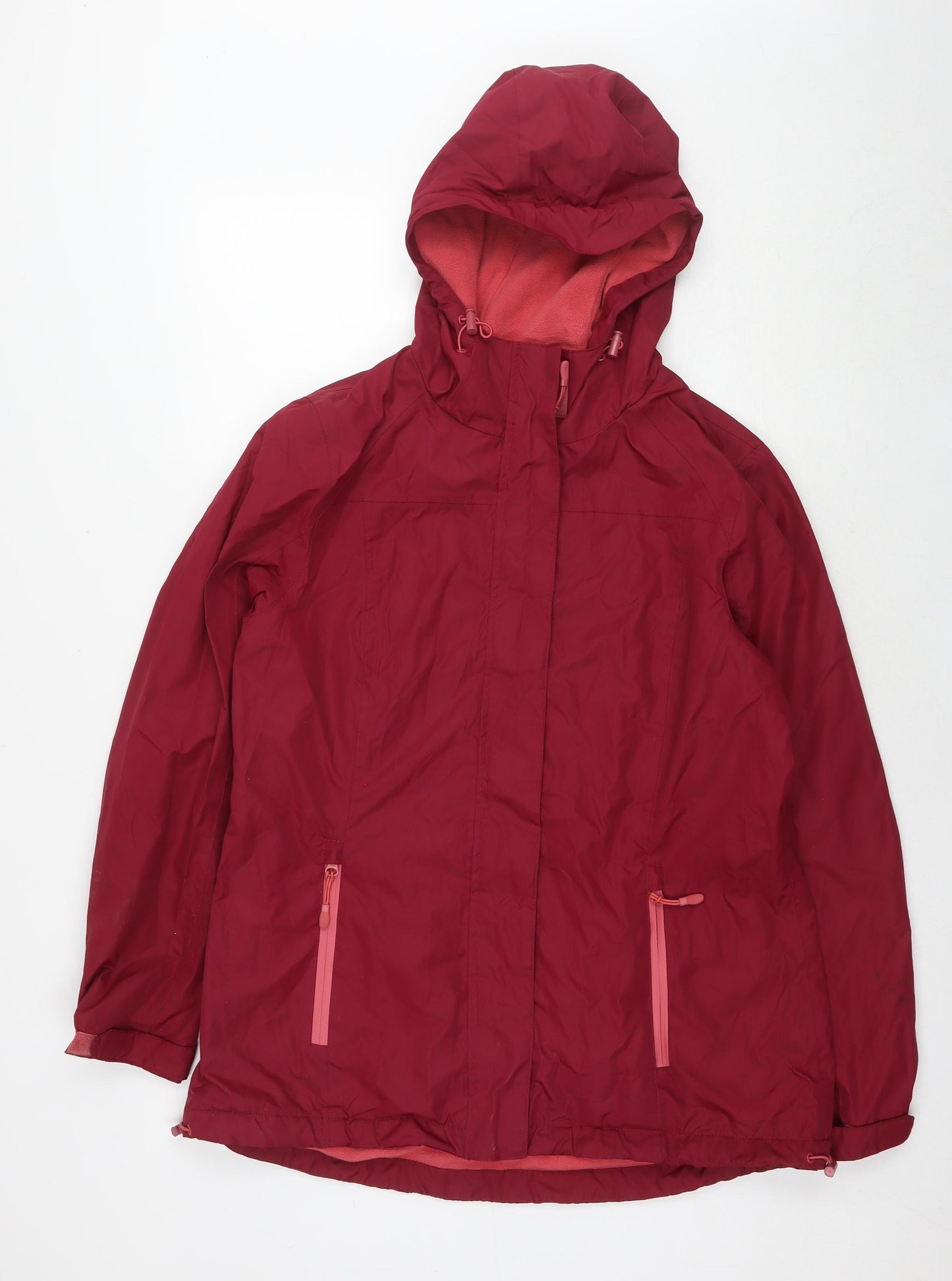 Ozark Trail Womens Red Jacket Size L Zip
