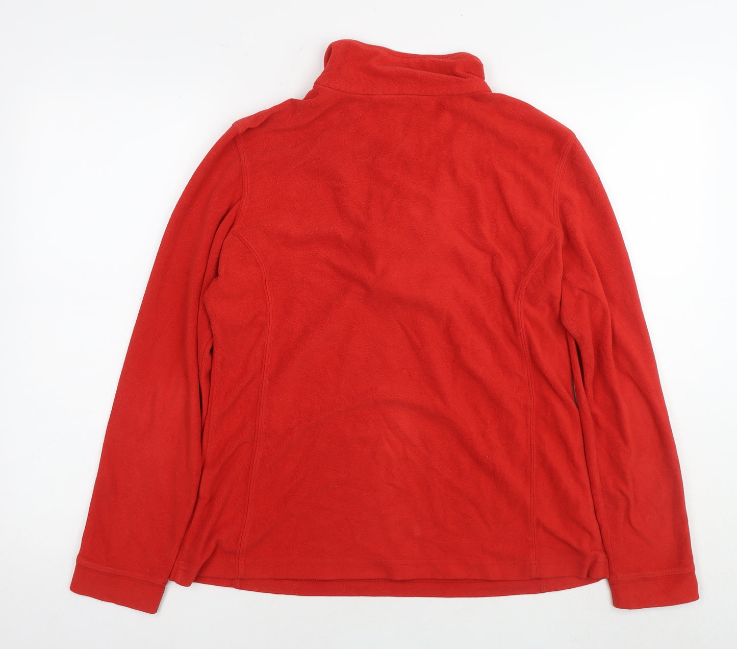 Iguana Womens Red Polyester Pullover Sweatshirt Size 14 Pullover