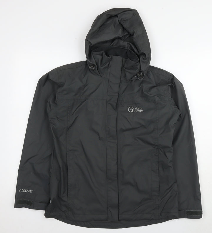 North Ridge Womens Grey Jacket Size 12 Zip