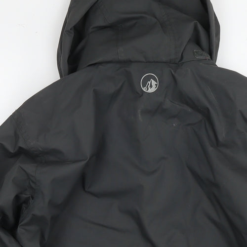 North Ridge Womens Grey Jacket Size 12 Zip