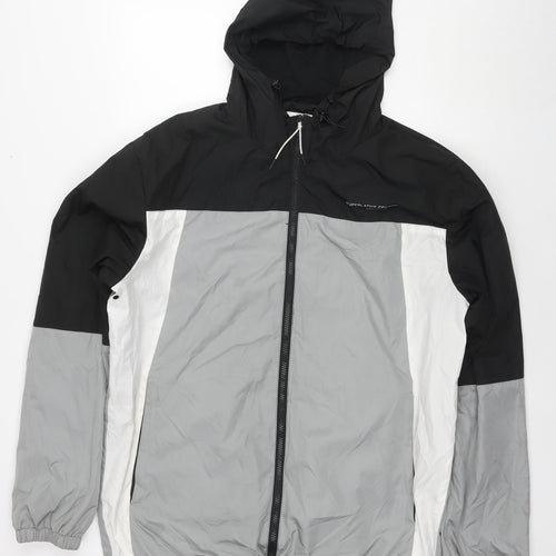 Wezc Mens Grey Jacket Size XL Zip - Unisex