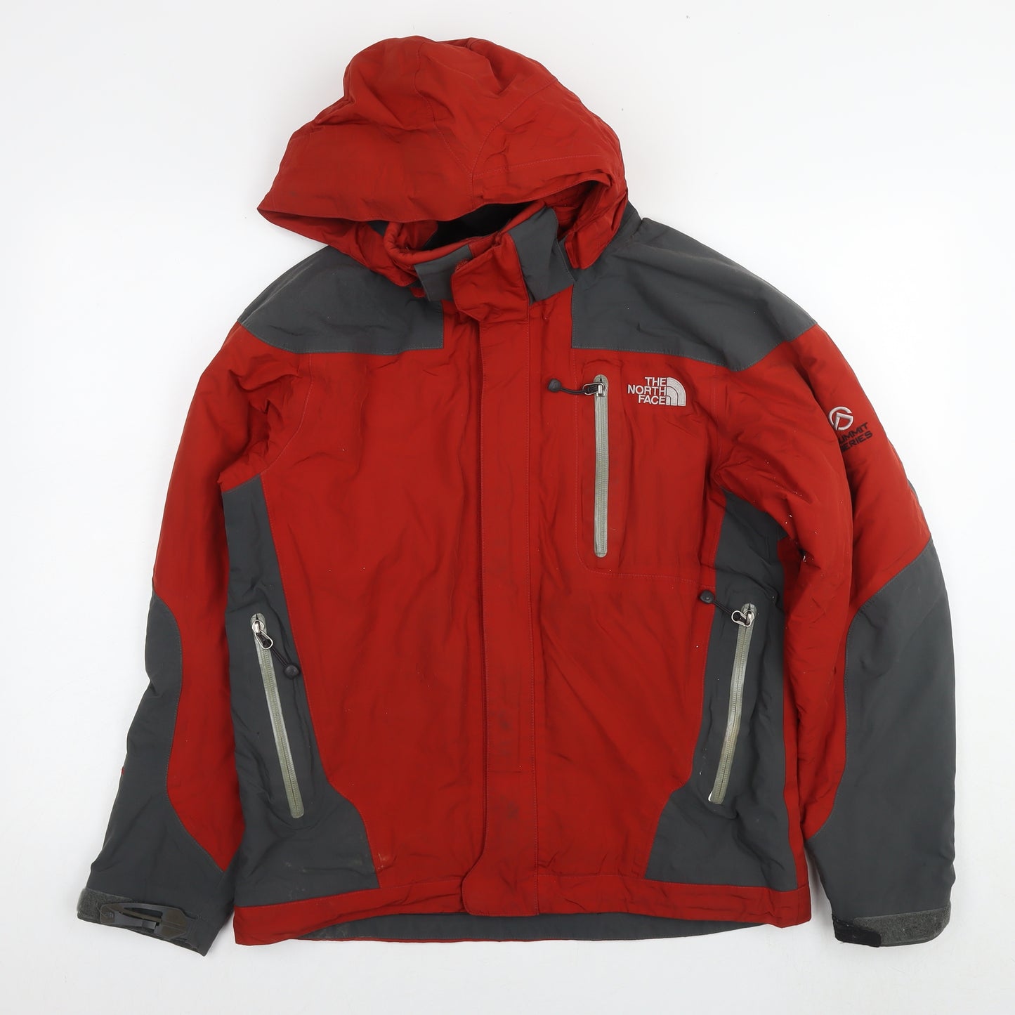 The North Face Mens Red Jacket Size S Zip