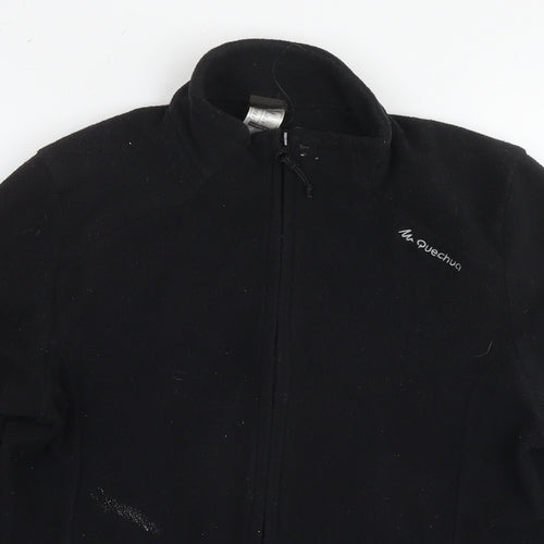 DECATHLON Womens Black Jacket Size S Zip