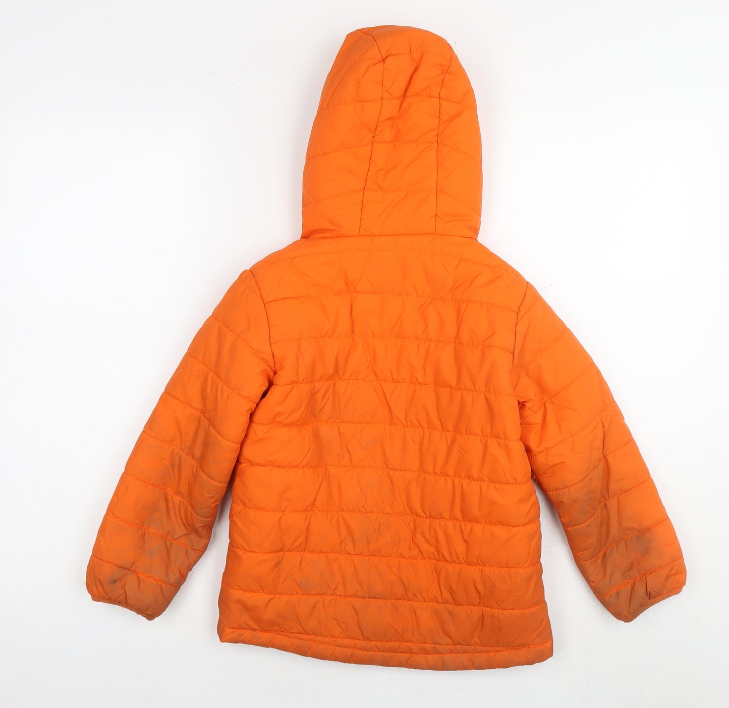 Peter Storm Boys Orange Jacket Size 5-6 Years Zip