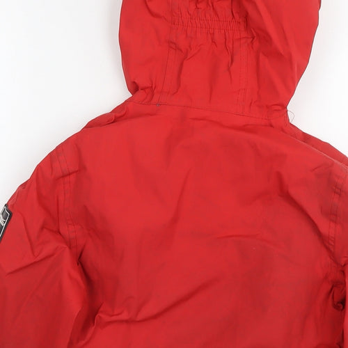 Regatta Boys Red Jacket Size 9-10 Years Zip