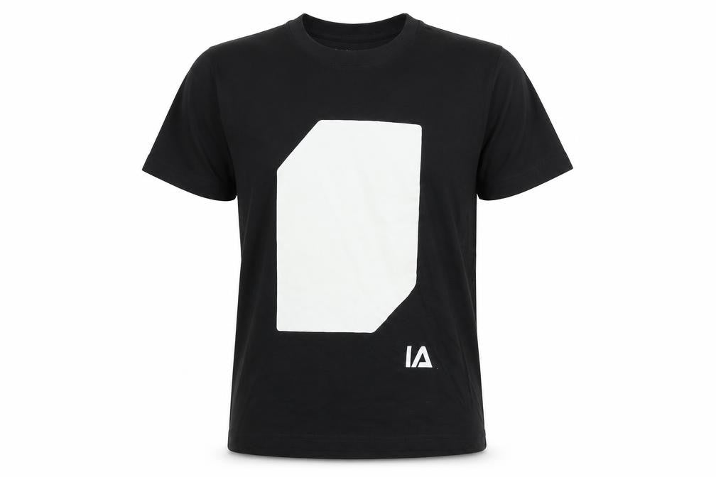 Illuminated Apparel Boys Black Cotton Basic T-Shirt Size 9-10 Years Round Neck Pullover - Age 9-11 Years Logo