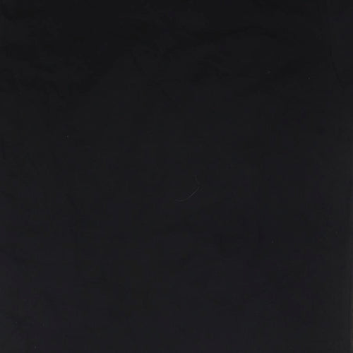 Illuminated Apparel Boys Black Cotton Basic T-Shirt Size 9-10 Years Round Neck Pullover - Age 9-11 Years Logo