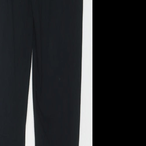Nike Girls Black Cotton Pedal Pusher Trousers Size 9-10 Years L23 in Regular Pullover
