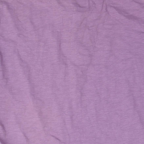 RJR.John Rocha Mens Purple Cotton Polo Size M Collared Pullover