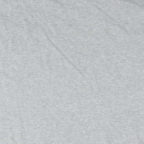 Nike Mens Grey Cotton T-Shirt Size XL Round Neck