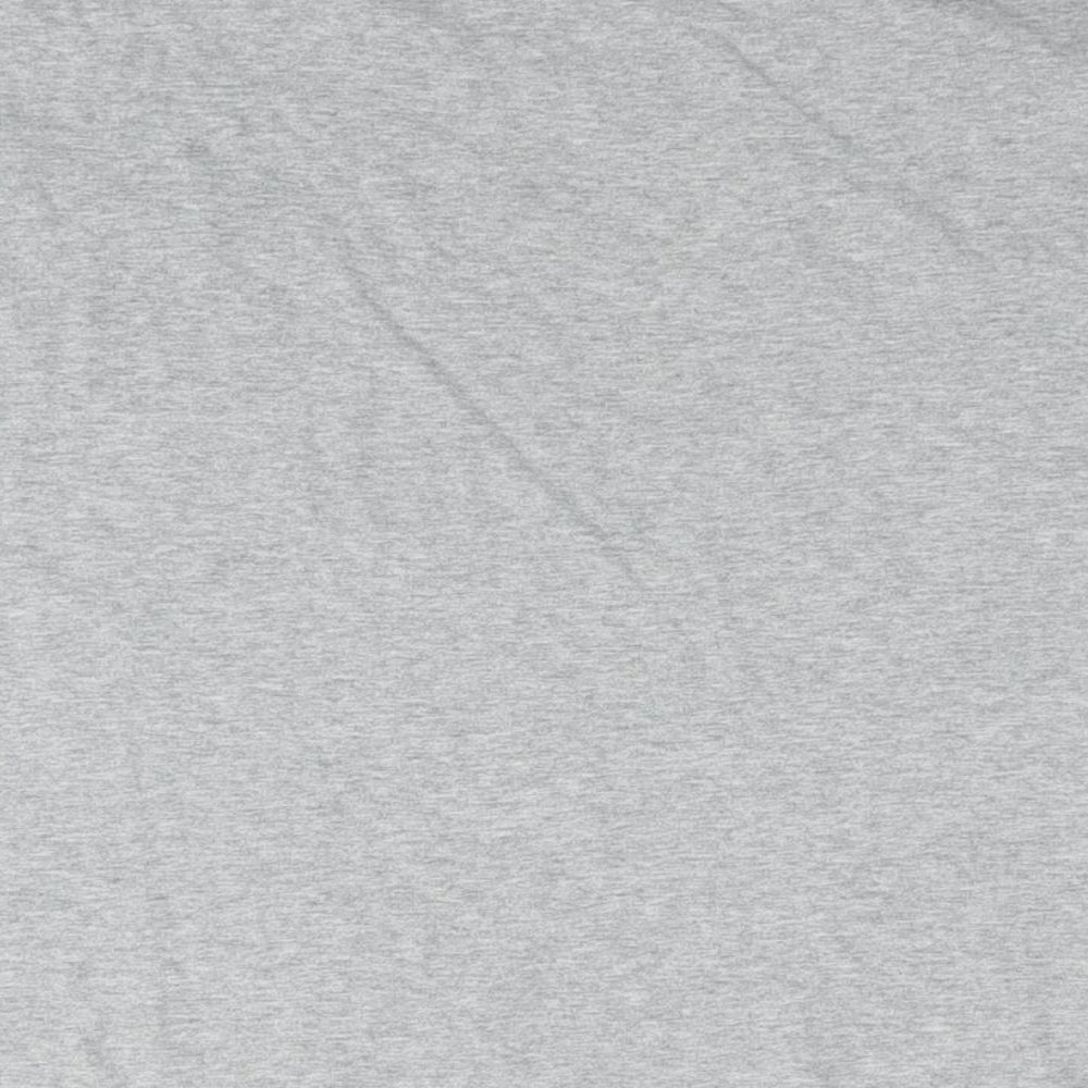 Nike Mens Grey Cotton T-Shirt Size XL Round Neck