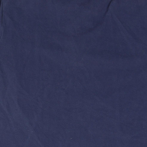 Nike Mens Blue Cotton Polo Size XL Collared Pullover