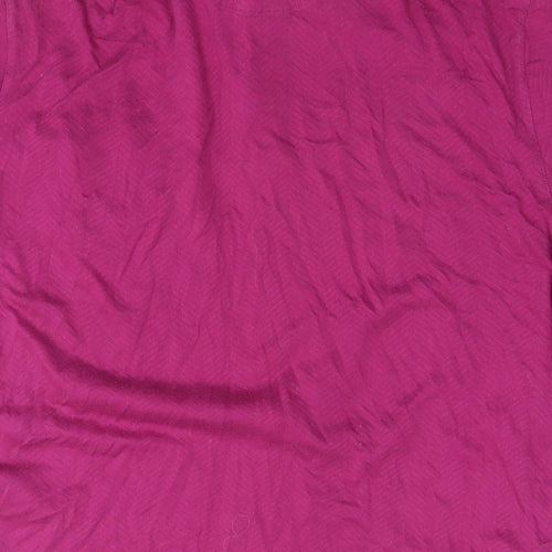 Ted Baker Mens Purple Cotton Polo Size XL Collared Pullover