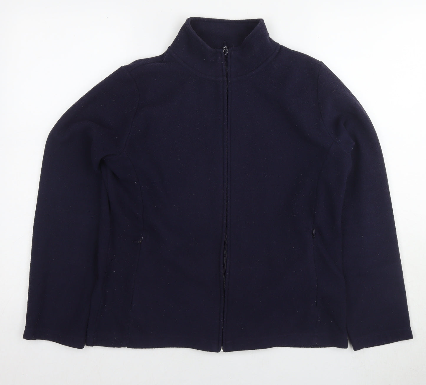 EWM Womens Blue Jacket Size 14 Zip - Size 14-16