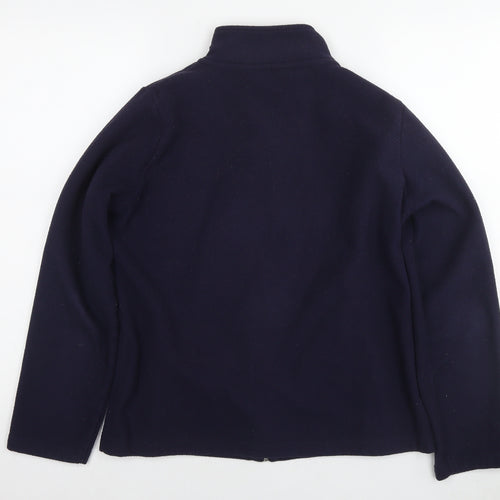 EWM Womens Blue Jacket Size 14 Zip - Size 14-16