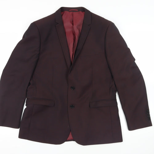 ONE SIX 5IVE Red Blazer, Men's Size 42, Formal