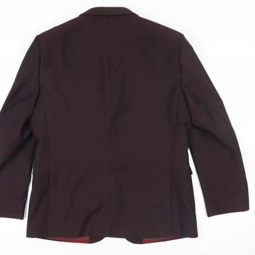 ONE SIX 5IVE Red Blazer, Men's Size 42, Formal