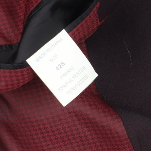 ONE SIX 5IVE Red Blazer, Men's Size 42, Formal