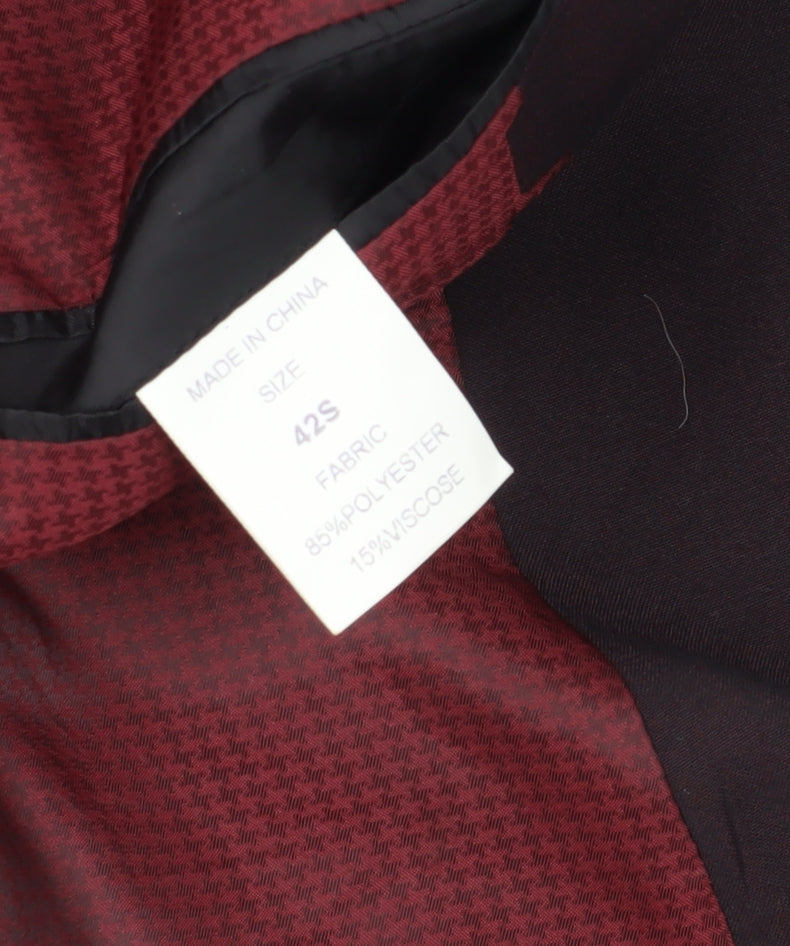 ONE SIX 5IVE Red Blazer, Men's Size 42, Formal