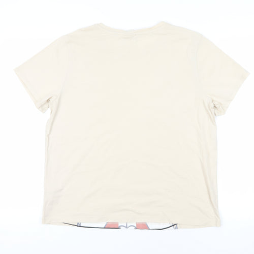 Bugs Bunny Beige T-Shirt, Size 16, Casual