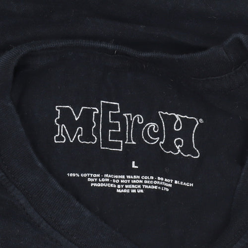 Def Leppard Band Tee - Black, Large, Vintage