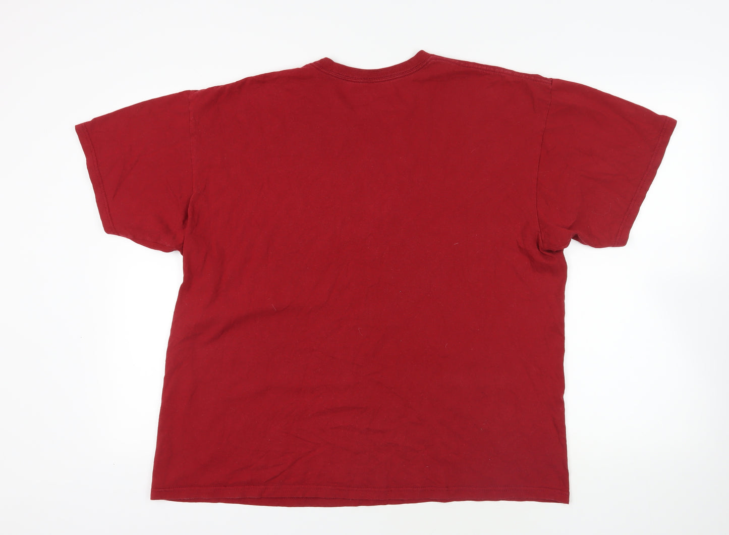 Nike Red Short Sleeve Logo Men's T-Shirt XL