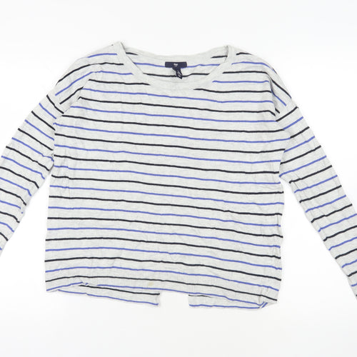 Gap Multicoloured Striped Pullover Jumper M