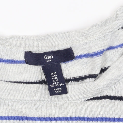 Gap Multicoloured Striped Pullover Jumper M
