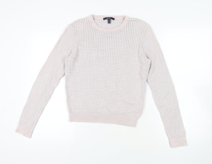 GANT Pink Knit Pullover Jumper XL - Casual Unisex Kidswear