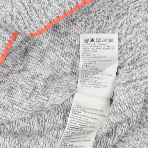 Superdry Grey Cotton Pullover Jumper M